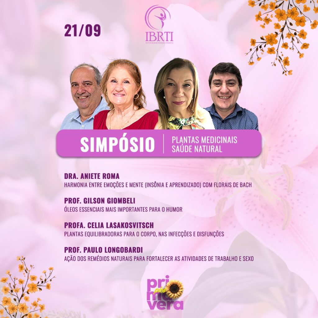 Simpósio IBRTI 2025 - Plantas Medicinais e Saúde Natural